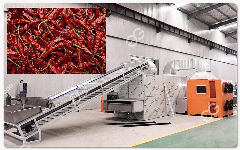Comment Sécher Les Piments En Usine
