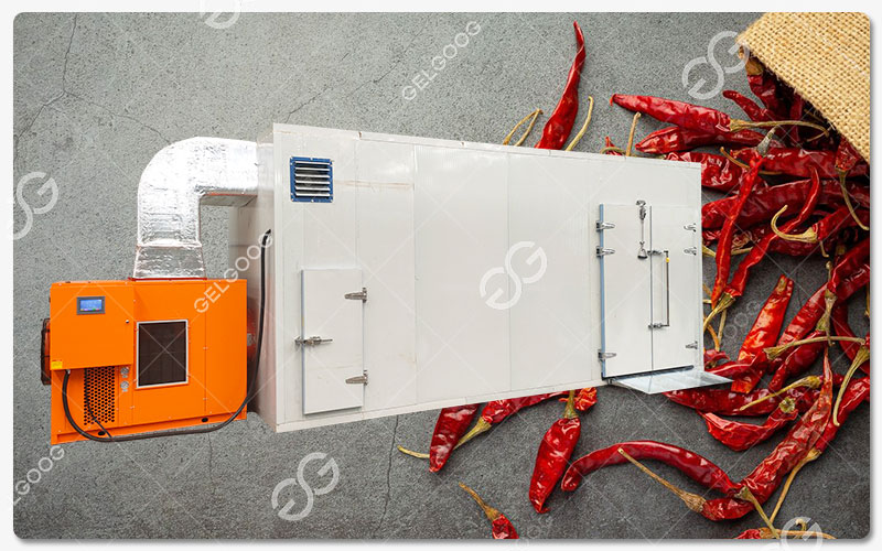 Technologie De Séchage Du Piment Rouge
