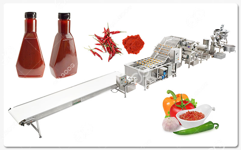 Comment Préparer Une Sauce Chili Dans L'Usine