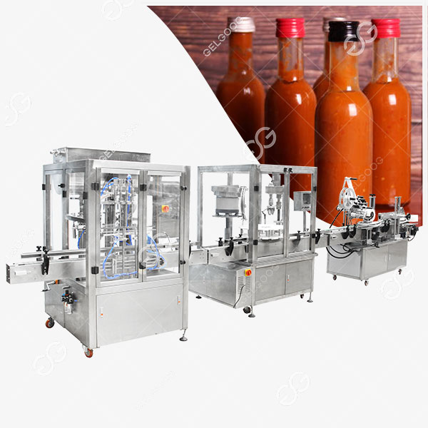Machine D'Embouteillage De Sauce Piquante Automatique