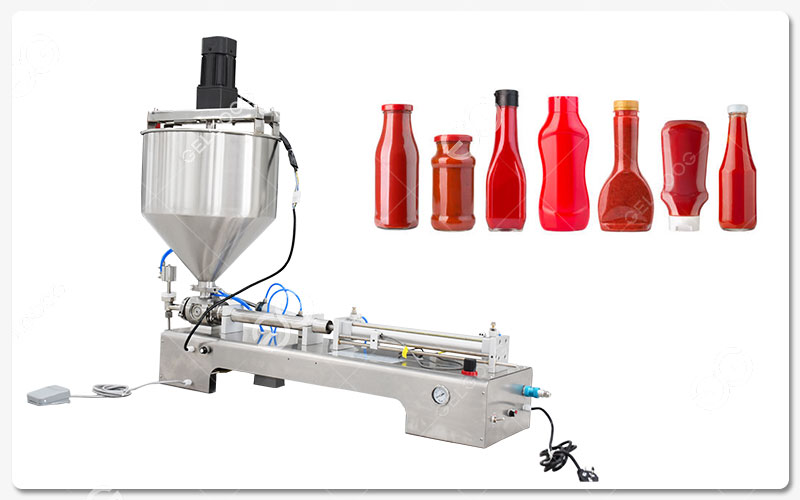 Caractéristiques De La Machine De Remplissage De Sauce Pimentée