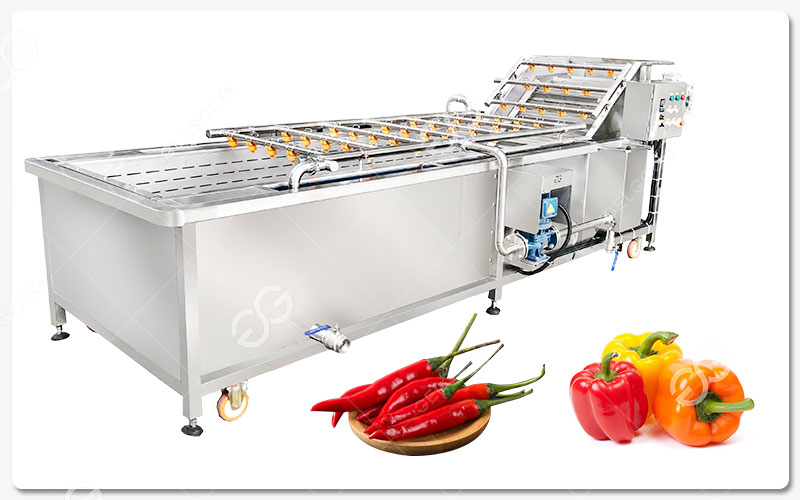 Caractéristiques De La Machine À Laver Les Piments