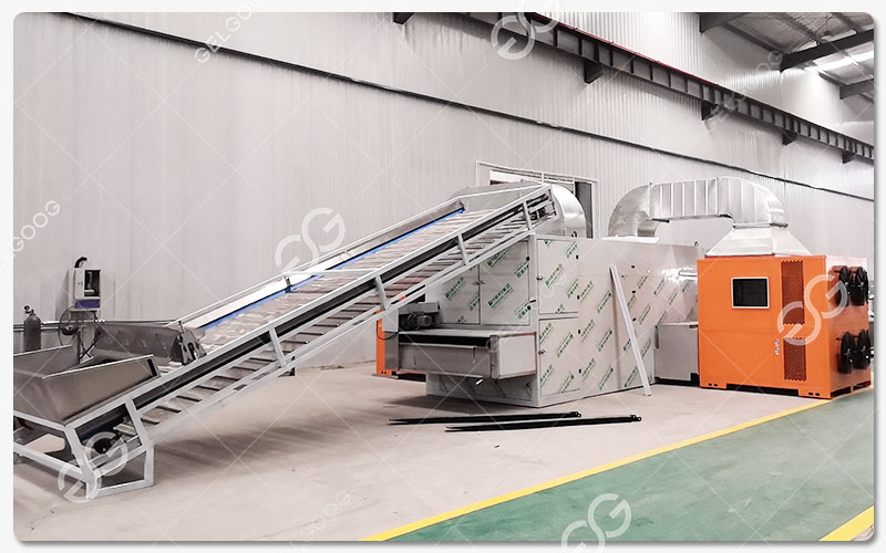 Caractéristiques De La Machine De Séchage De Piments