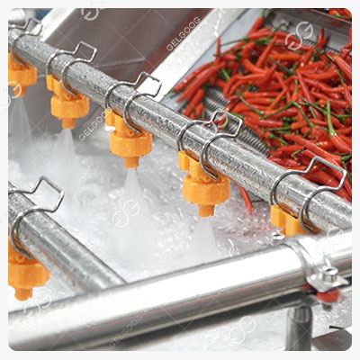 Nettoyage des piments