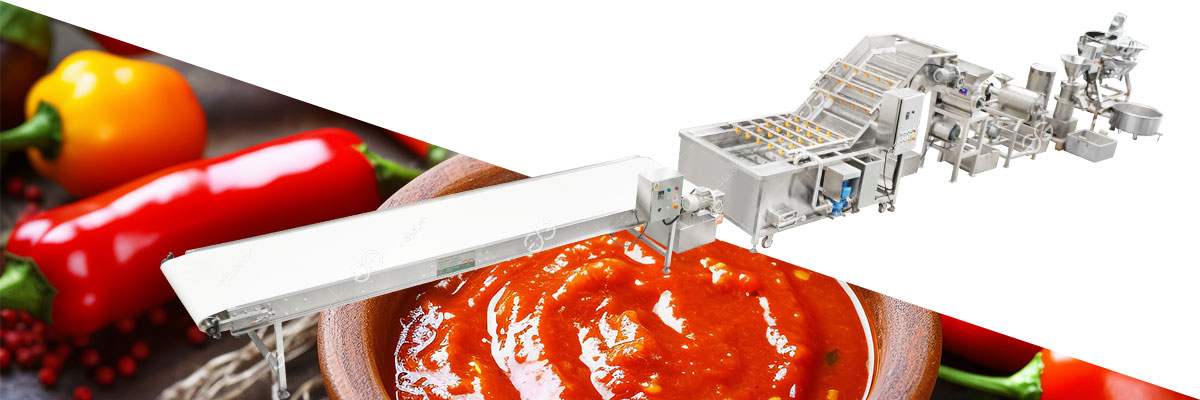 Ligne De Production De Sauce Chili Piquante Industrielle